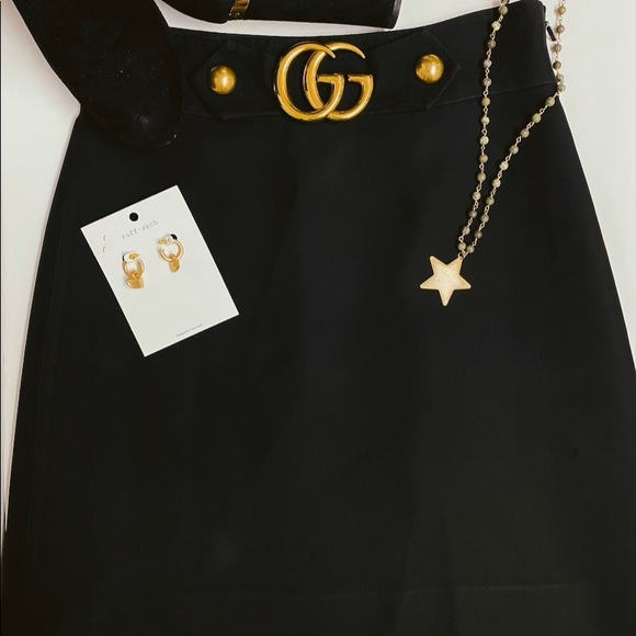 GUCCI Mid length A-Line Skirt - Picture 2 of 2